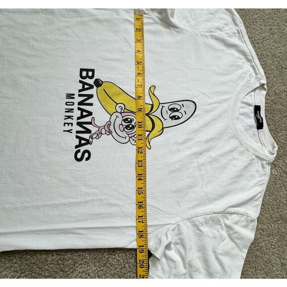 Bananas Monkey "Homies" T Shirt Tee Top White Mens Size Medium Sold Out!! - Picture 6 of 7
